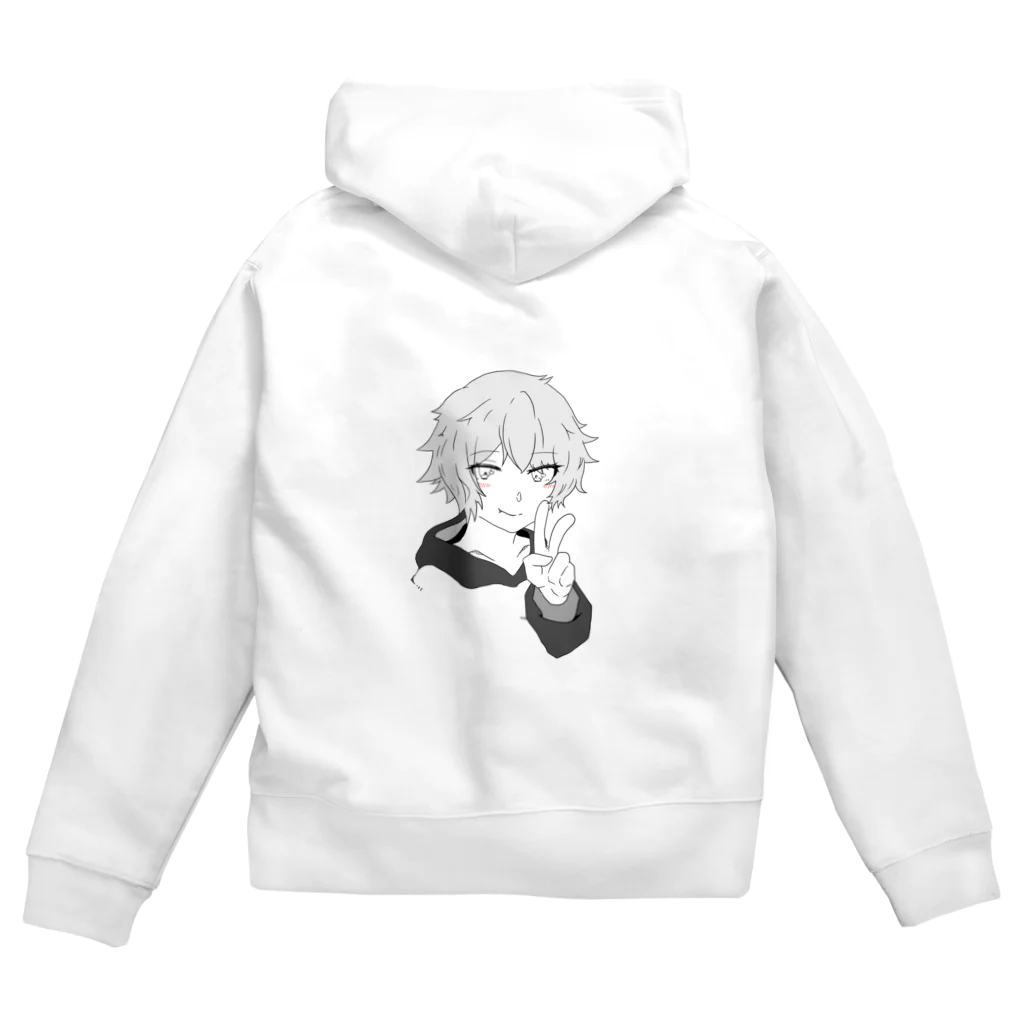 ねこねこのオリジナルPart2 Zip Hoodie