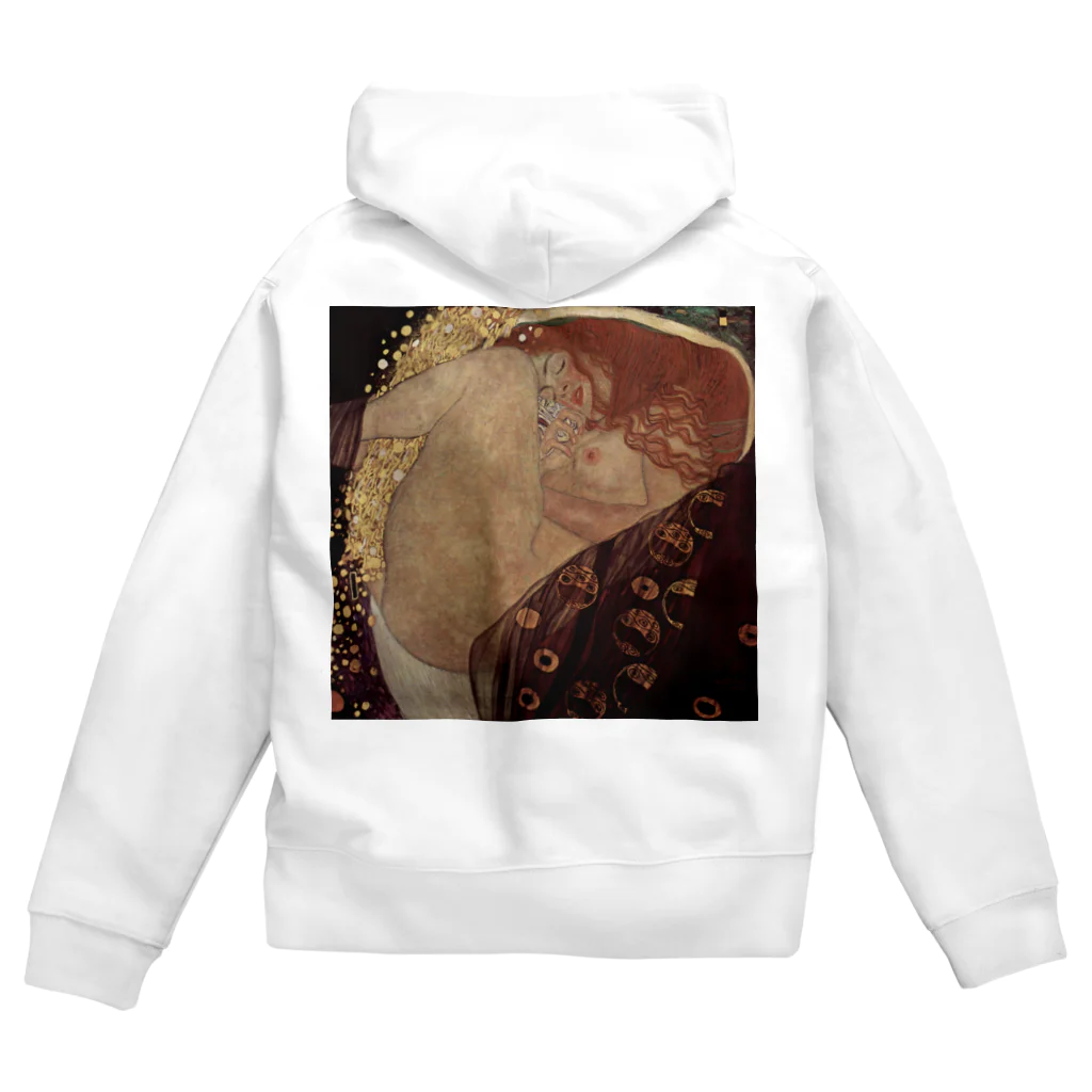 art-standard（アートスタンダード）のグスタフ・クリムト（Gustav Klimt） / 『ダナエ』（1907年 - 1908年） Zip Hoodie