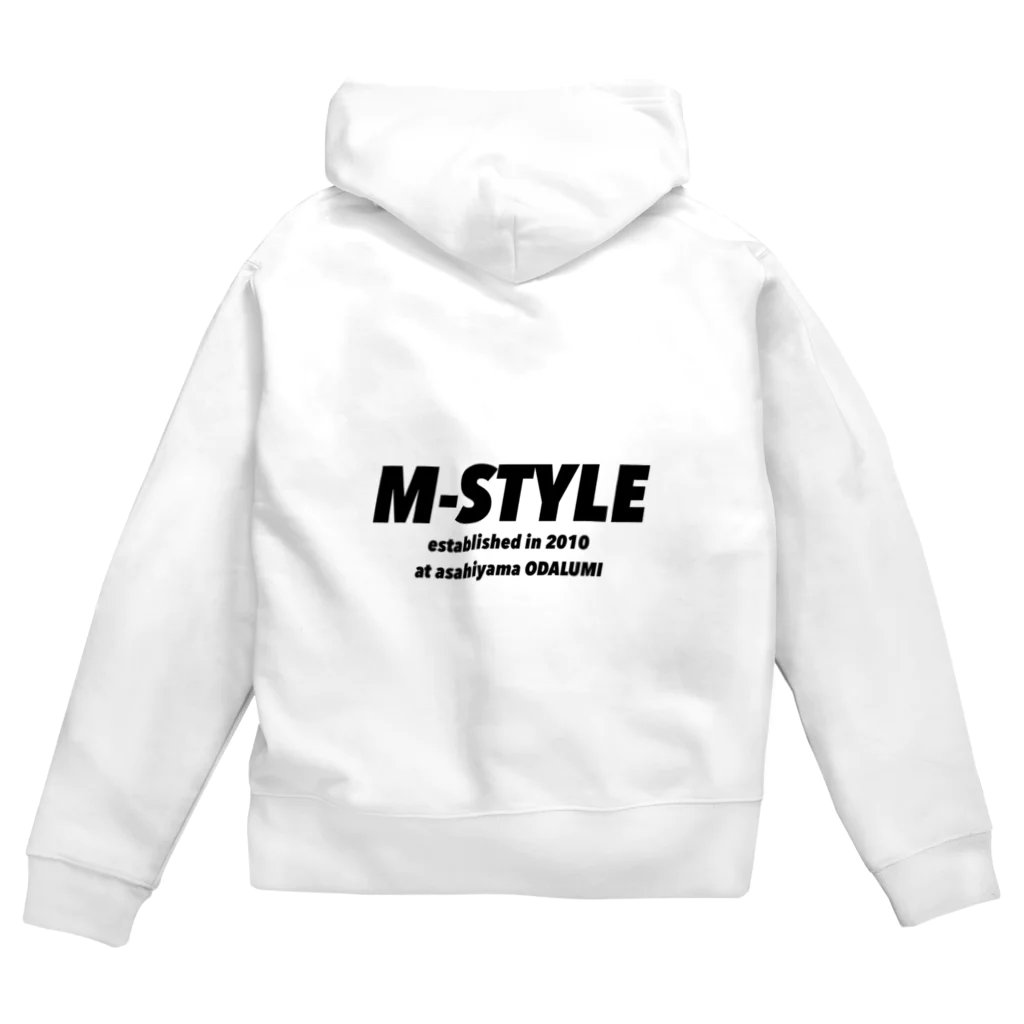 Ganette RacingのM-STYLE ジップパーカー