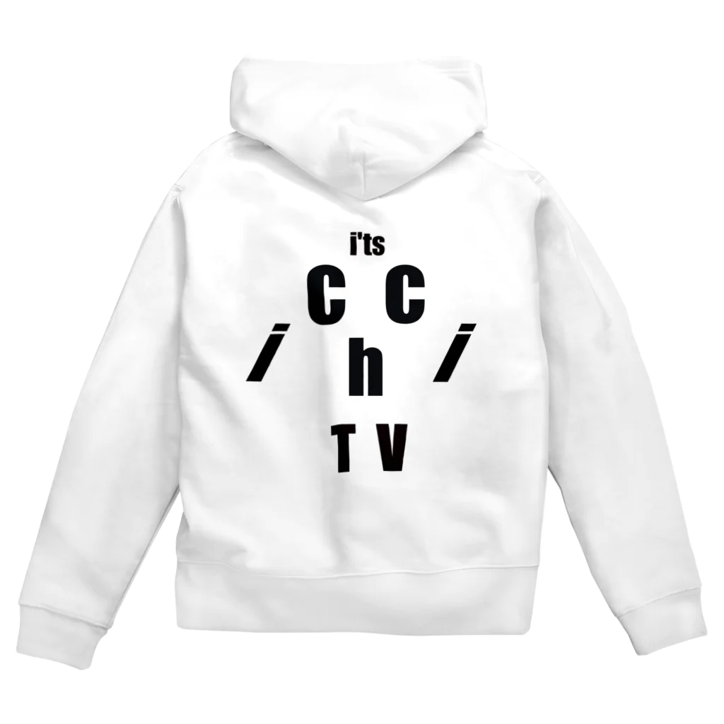 icchi_goodsのイッチモジ Zip Hoodie