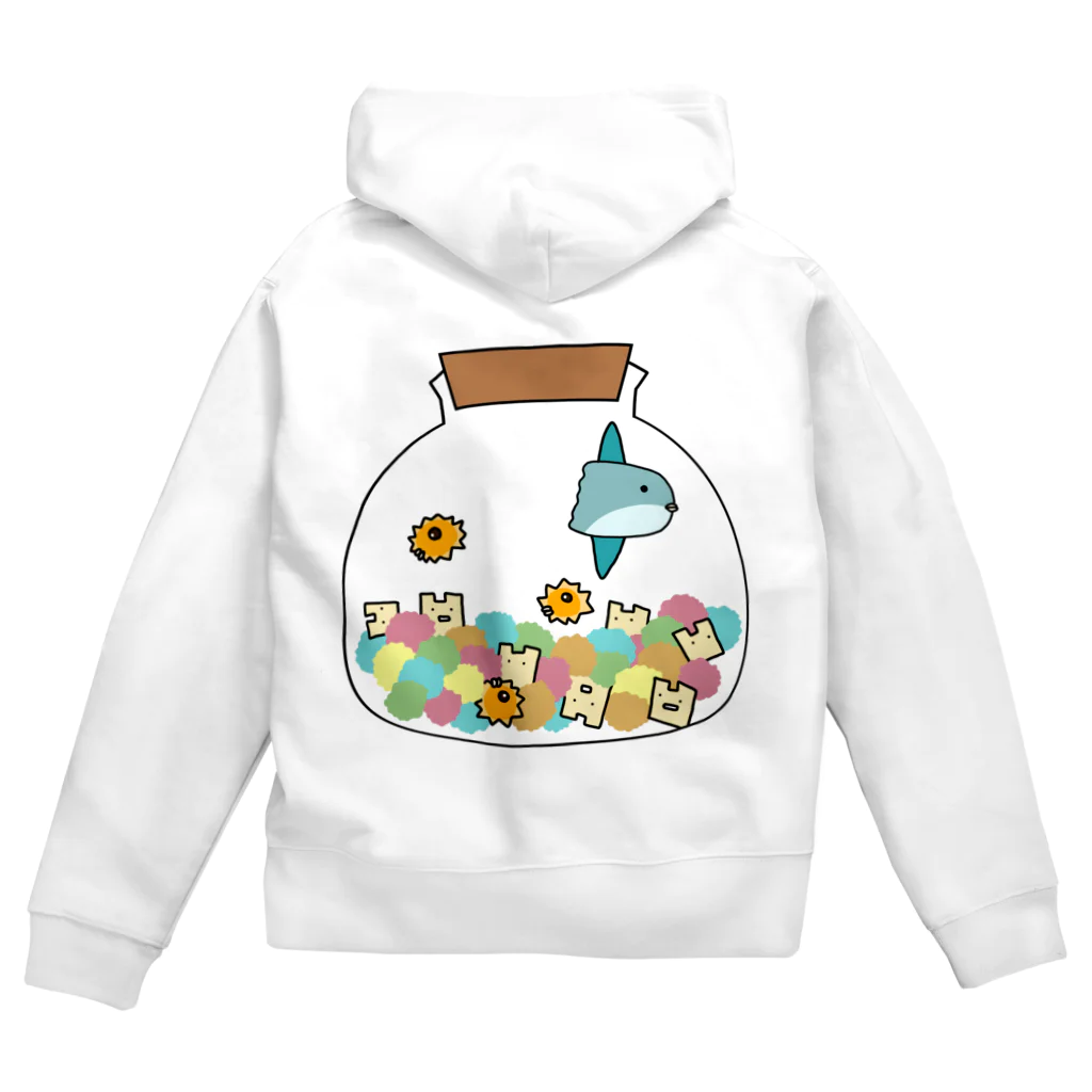 2Dうさぎの2Dうさぎ 金平糖 Zip Hoodie