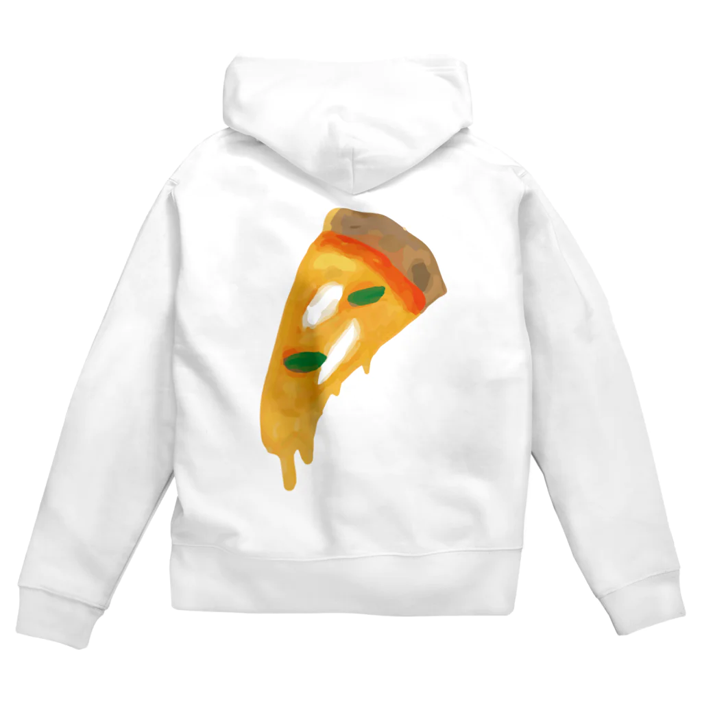 森の食べ物屋さんのHappy Pizza公式グッズ Zip Hoodie