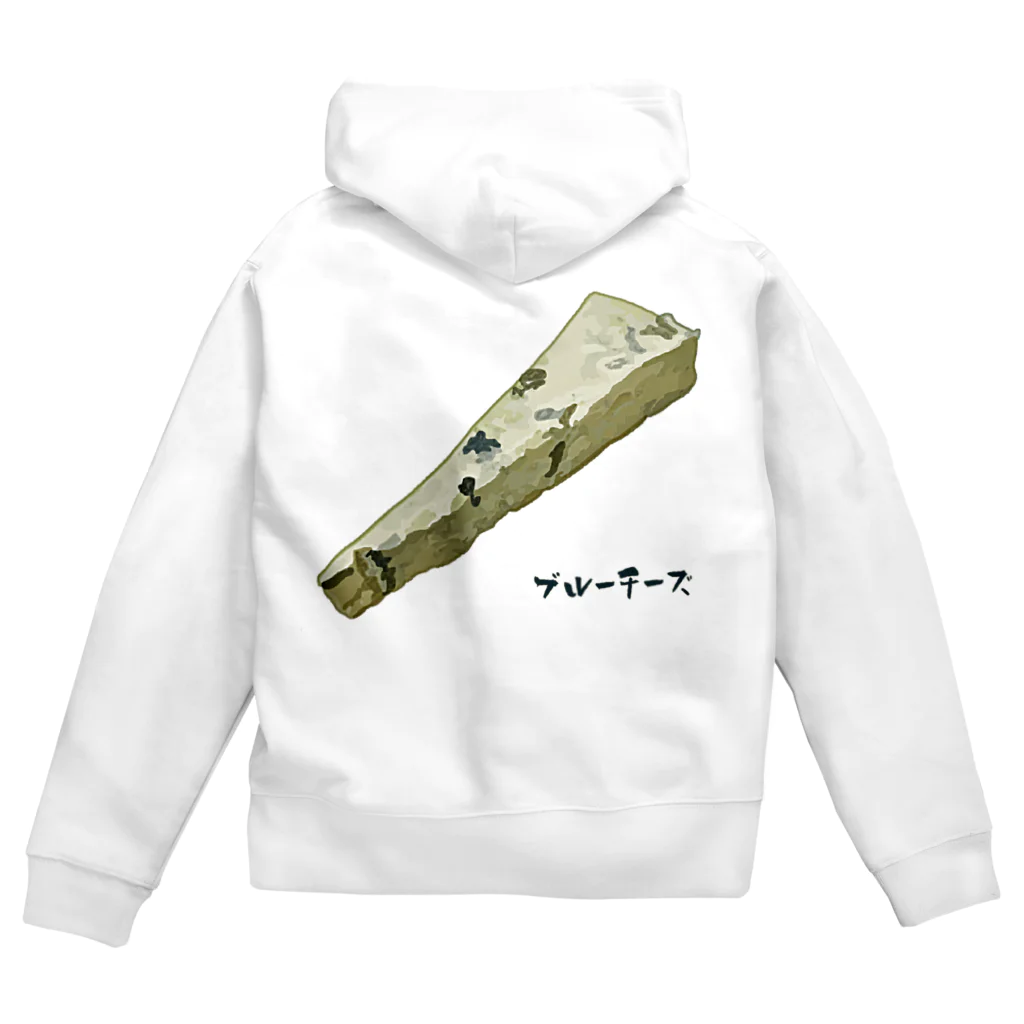 脂身通信Ｚのブルーチーズ Zip Hoodie