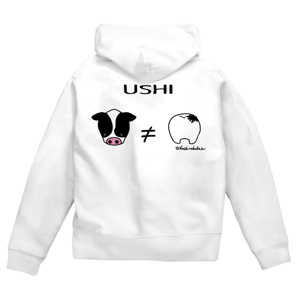 Draw freelyのUSHI Zip Hoodie