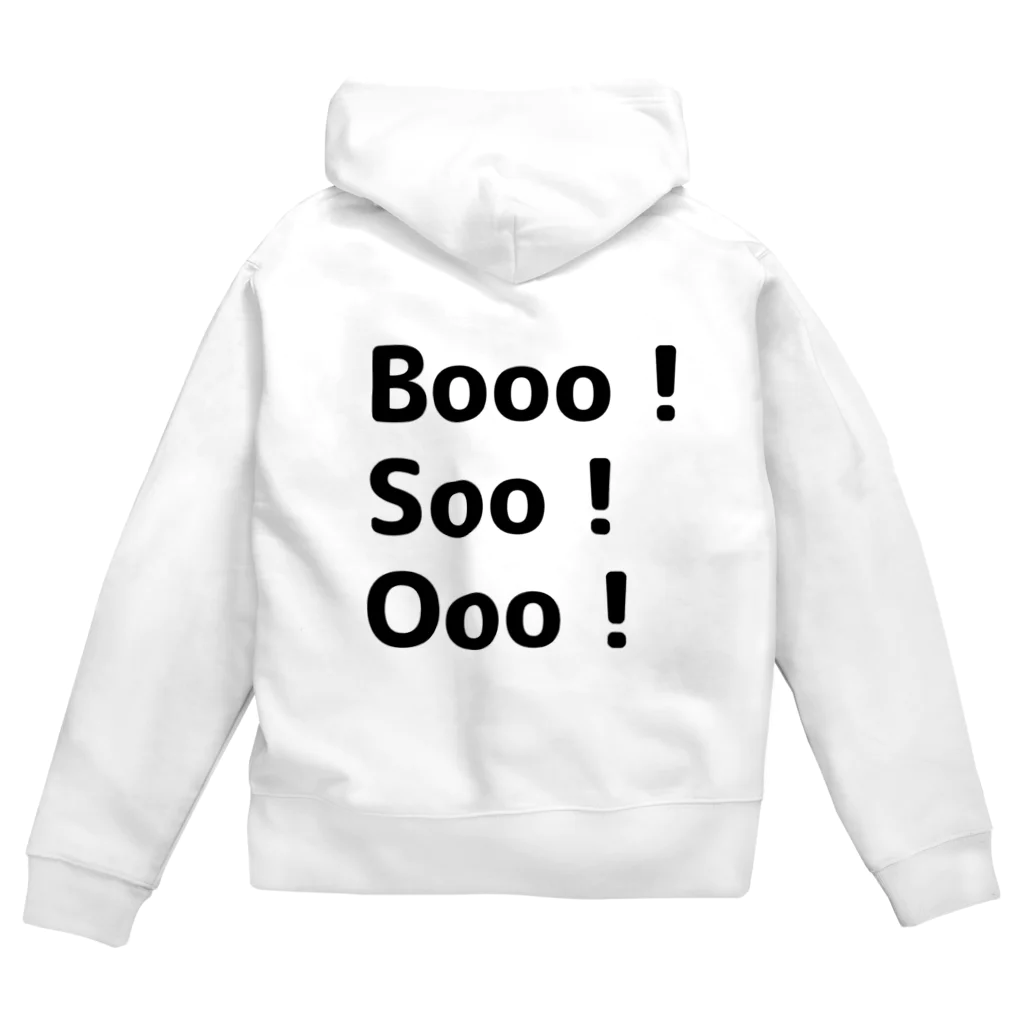 BoooSooOoo（ブーソーウー）のフルカウント（スリーボール、ツーストライク、ツーアウト） Zip Hoodie