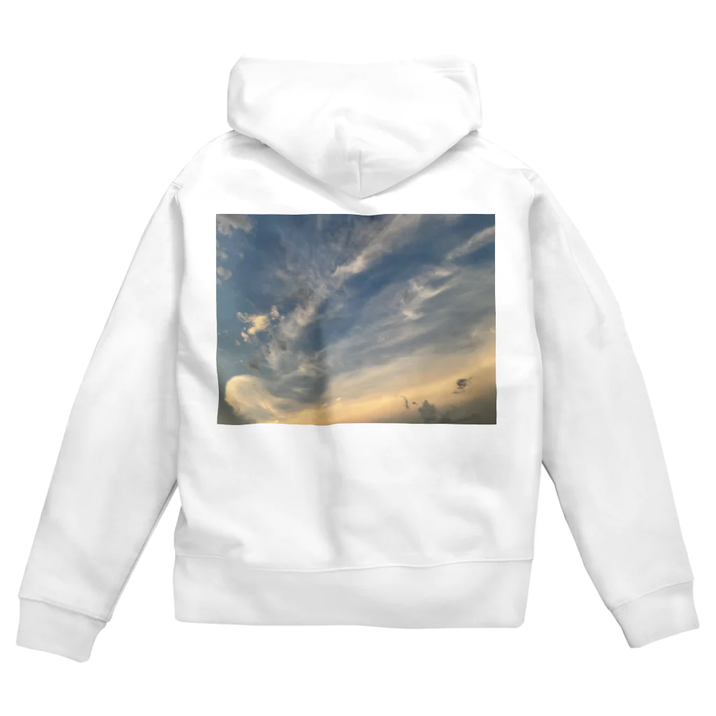 Aki’s design shopの(セール中)Sunset over the tower Zip Hoodie