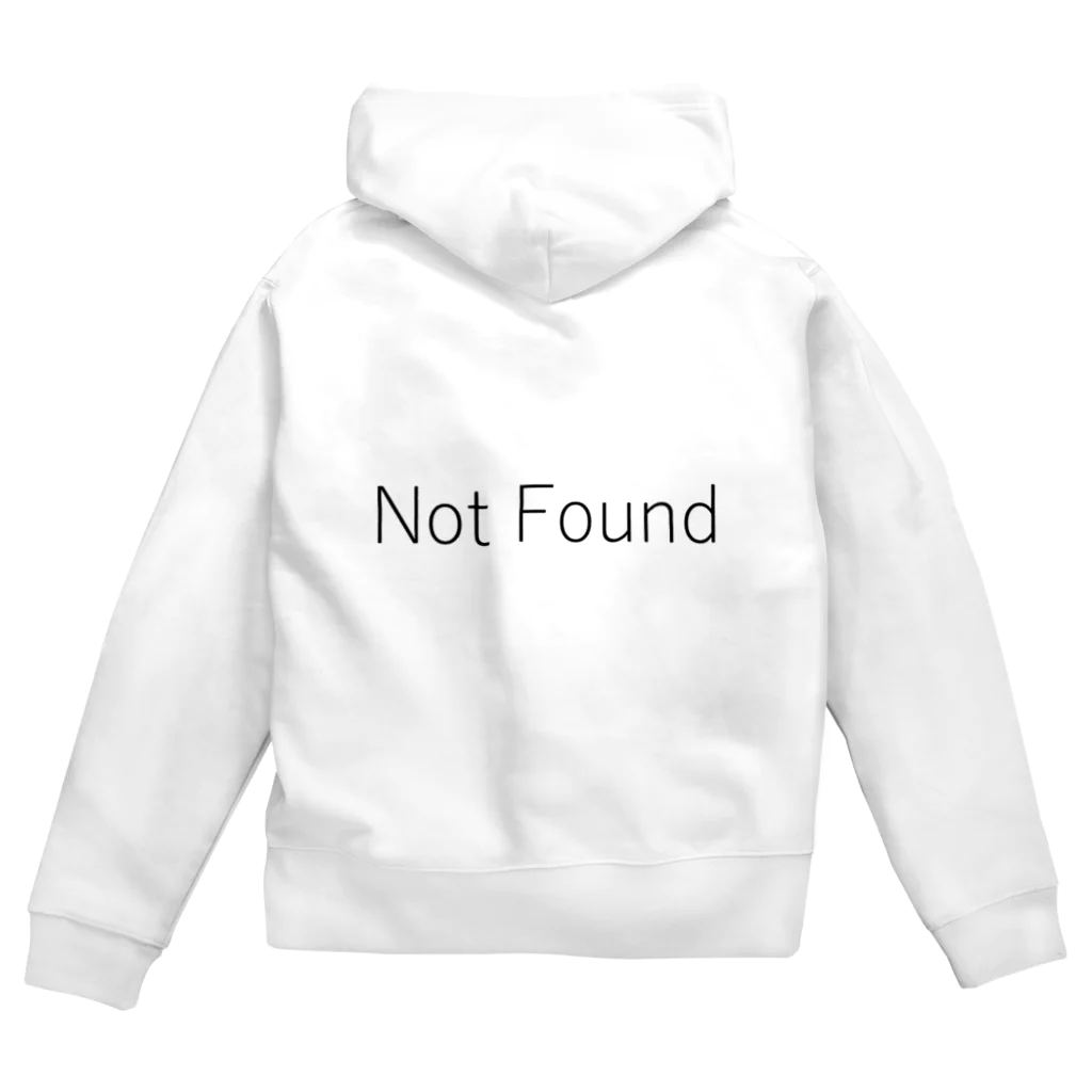 IT業界あるあるの404_NotFound Zip Hoodie