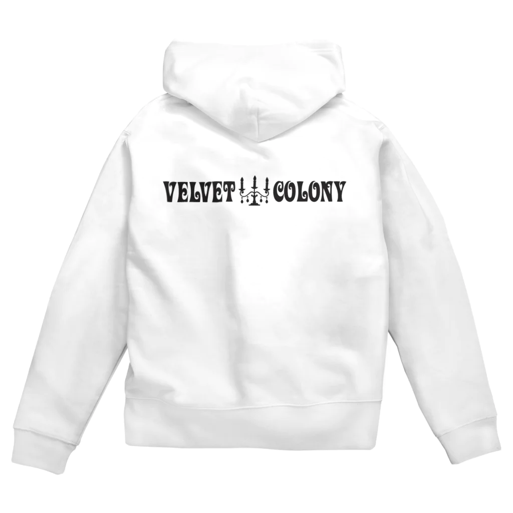 VELVET  COLONYのVELVET COLONY candle Zip Hoodie