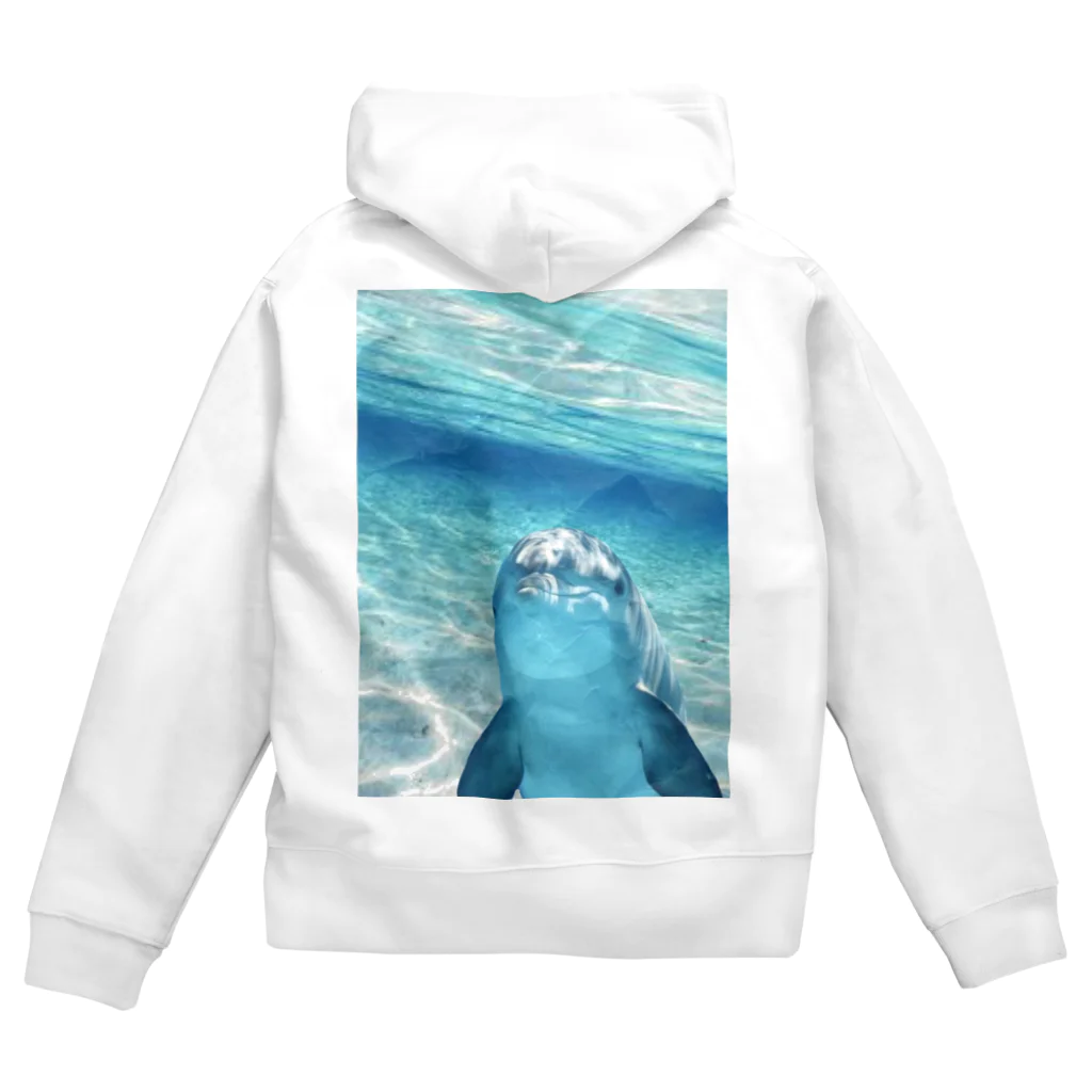 Aki’s design shopのDolphin(セール中) Zip Hoodie