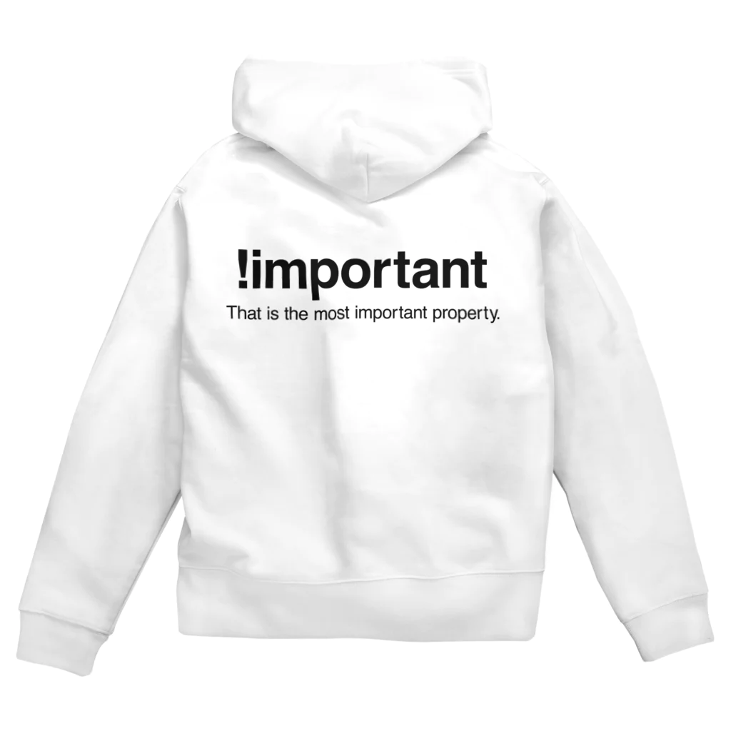 もりてつの!important Zip Hoodie