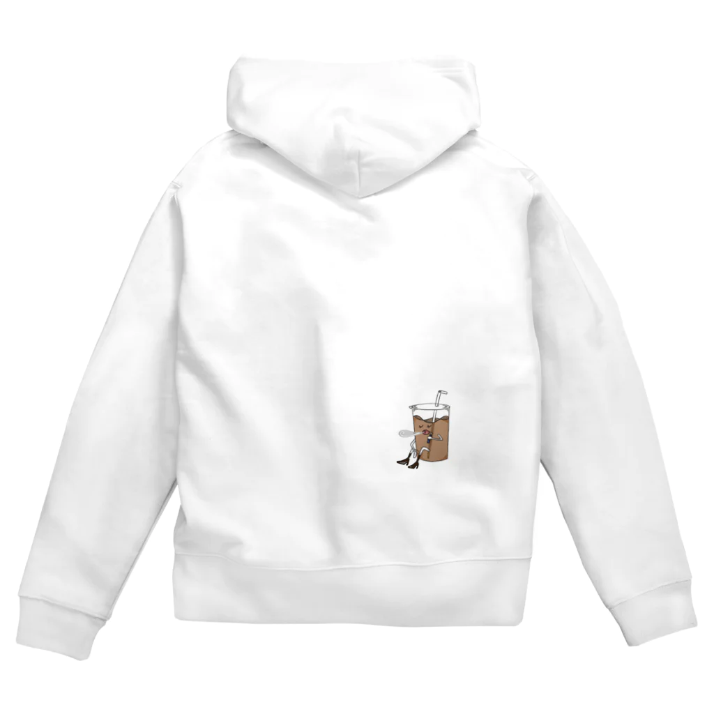 はちこのかふぇこさん Zip Hoodie