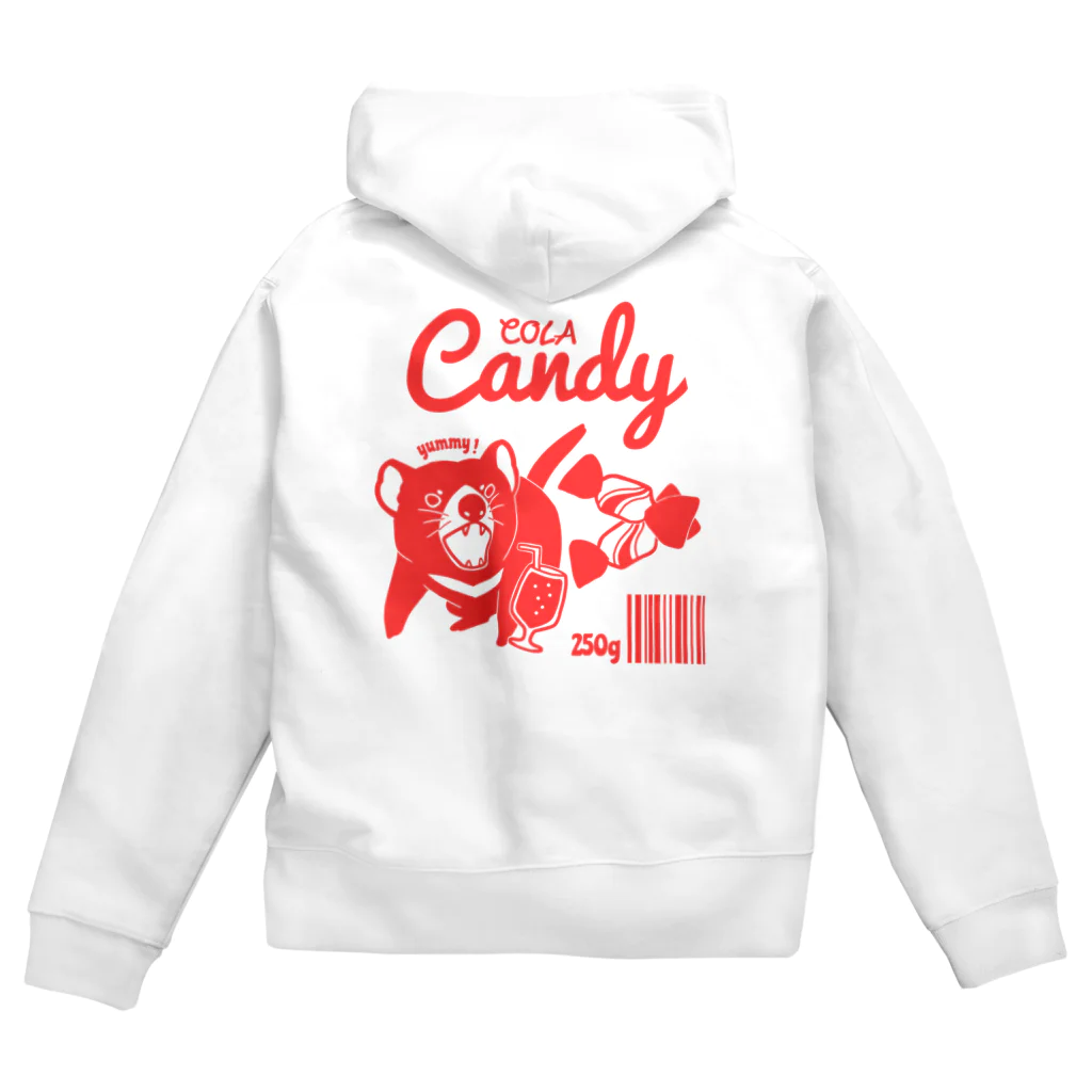 イニミニ×マートのコーラキャンディ Zip Hoodie