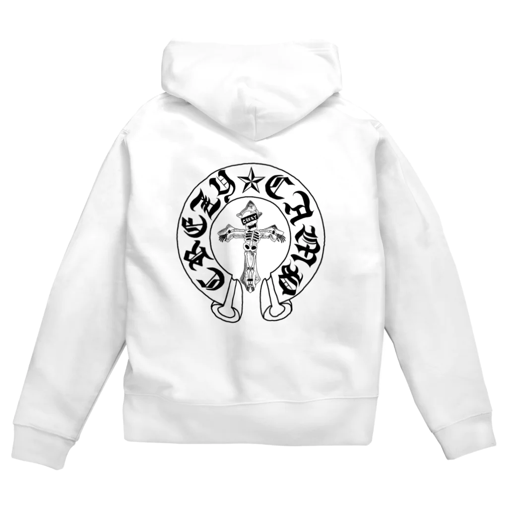 CREZY CAMPのCREZY CAMP Zip Hoodie