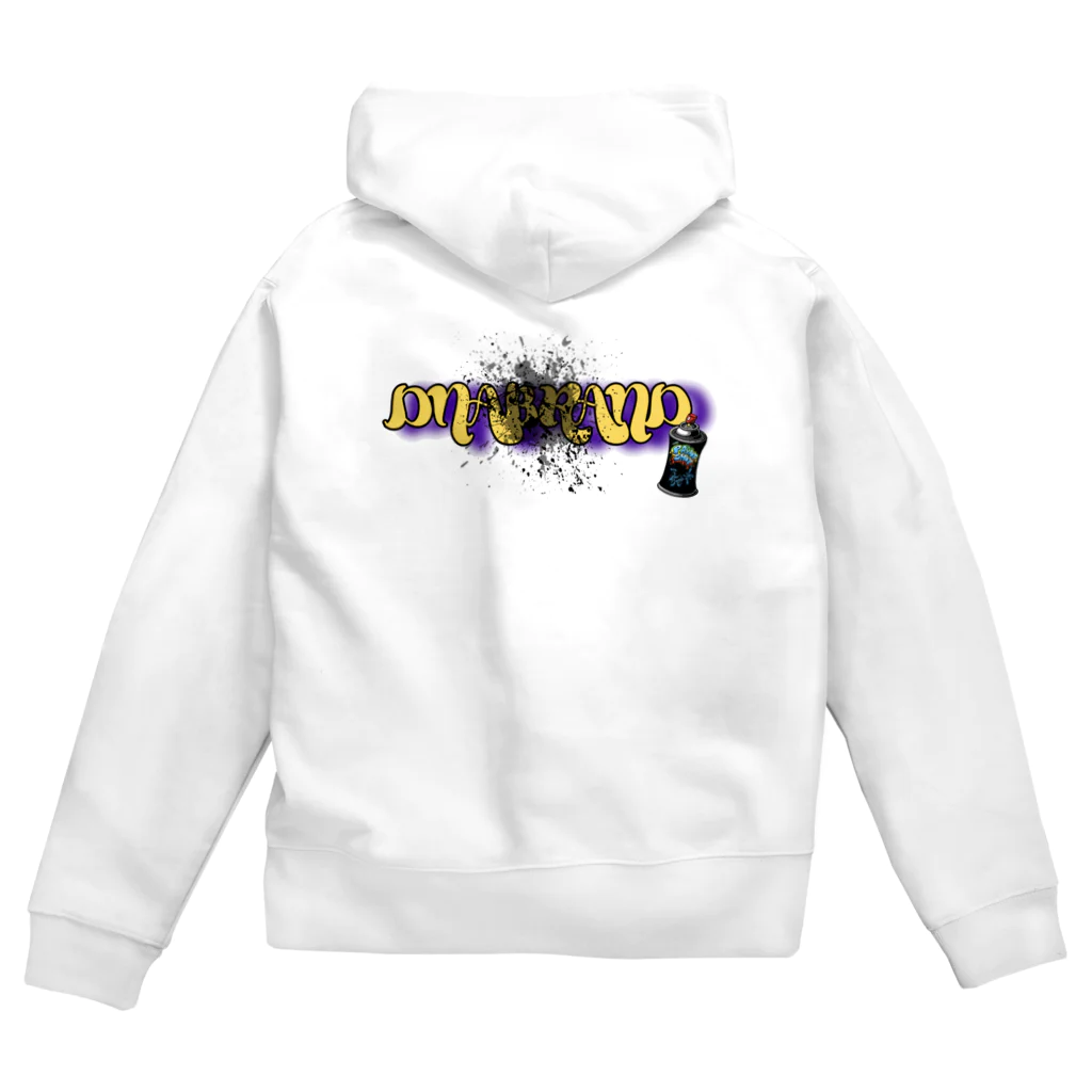 DNA BRANDのDNA BRAND スプレー缶 Zip Hoodie