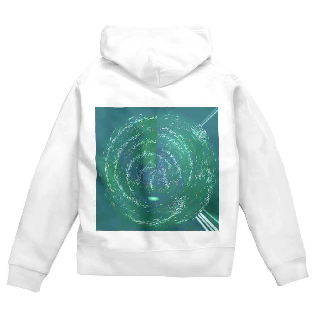 LeafCreateのGalaxyNight No.5 Zip Hoodie