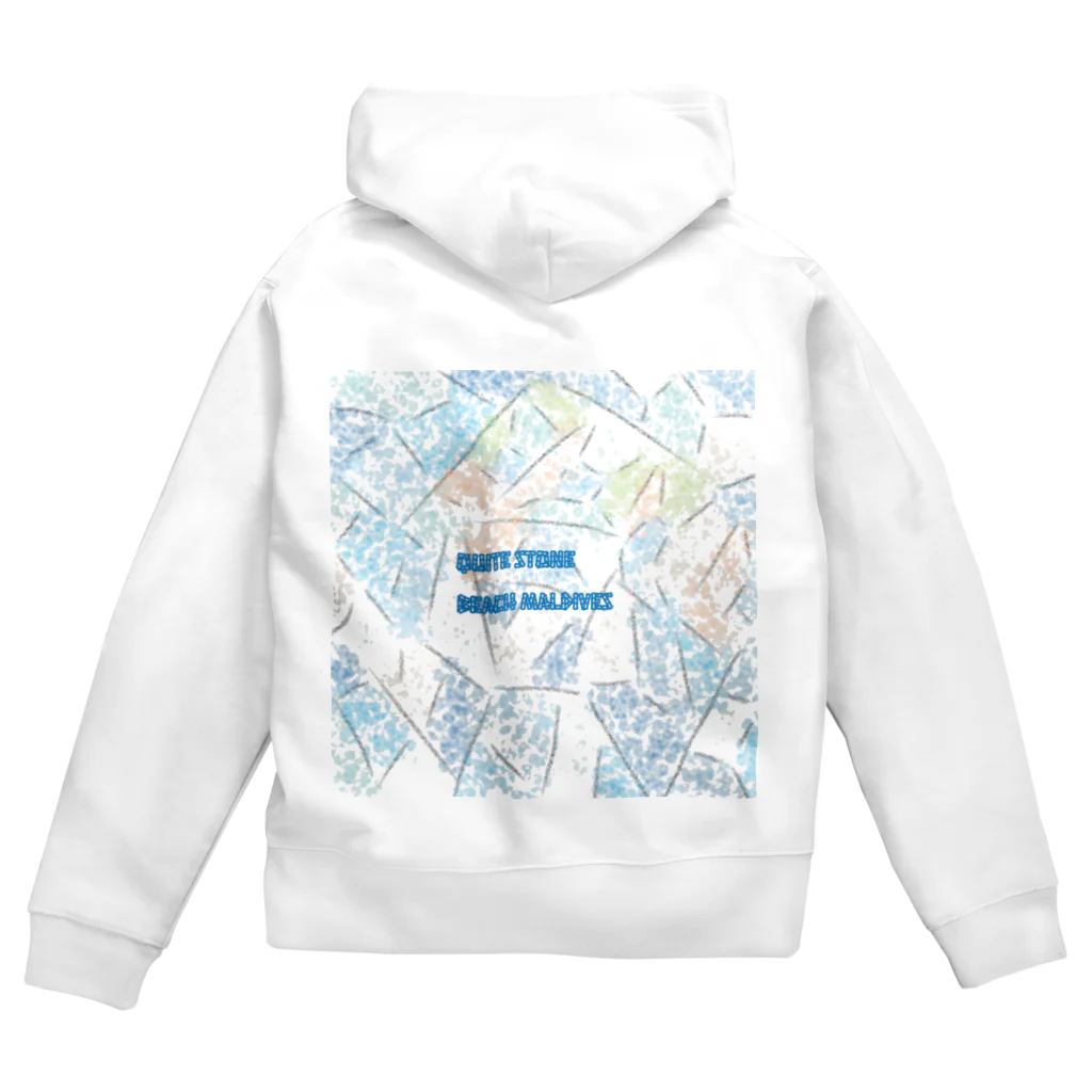 LeafCreateのQuiteStone BeachMaldives Zip Hoodie