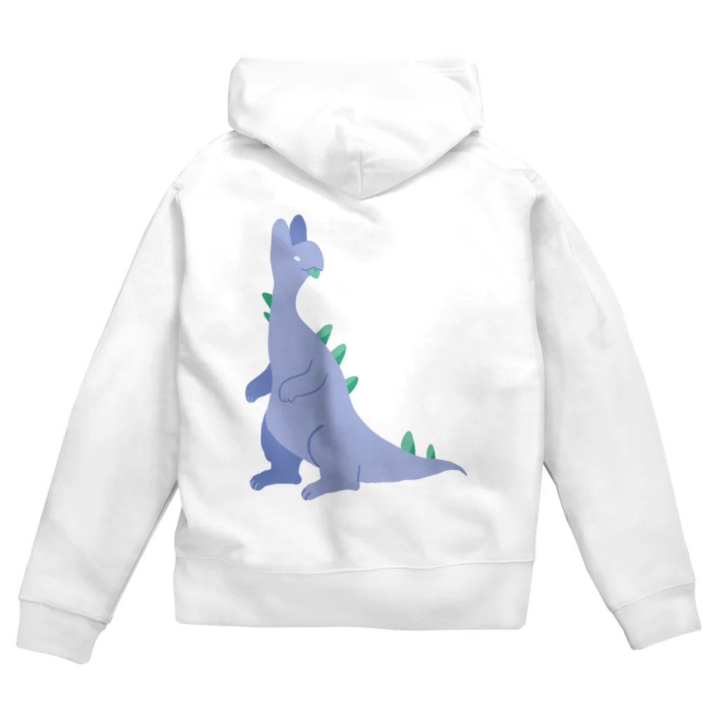 ドラゴンもどきの巣窟の舌ペロするドラゴン Zip Hoodie