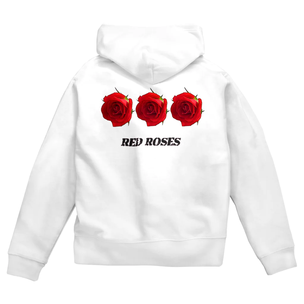 脂身通信Ｚの赤い薔薇_2111 Zip Hoodie