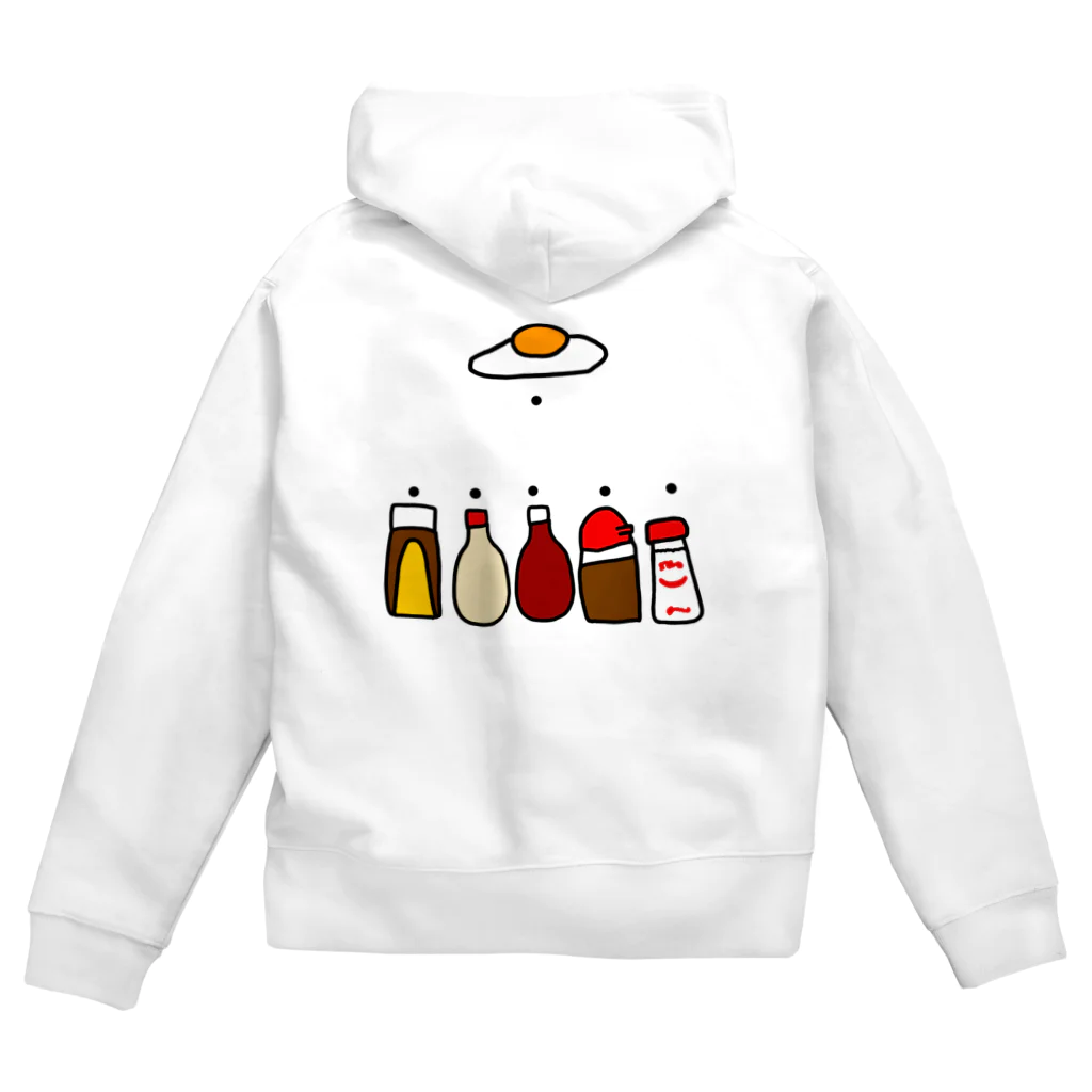 ＋Whimsyのめだまやき Zip Hoodie