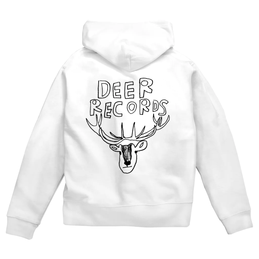 shizuka-kashimaのDEER RECORDS Zip Hoodie