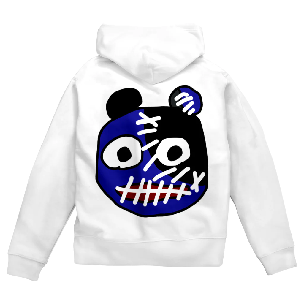 Bonurのキモかわくまたん Zip Hoodie