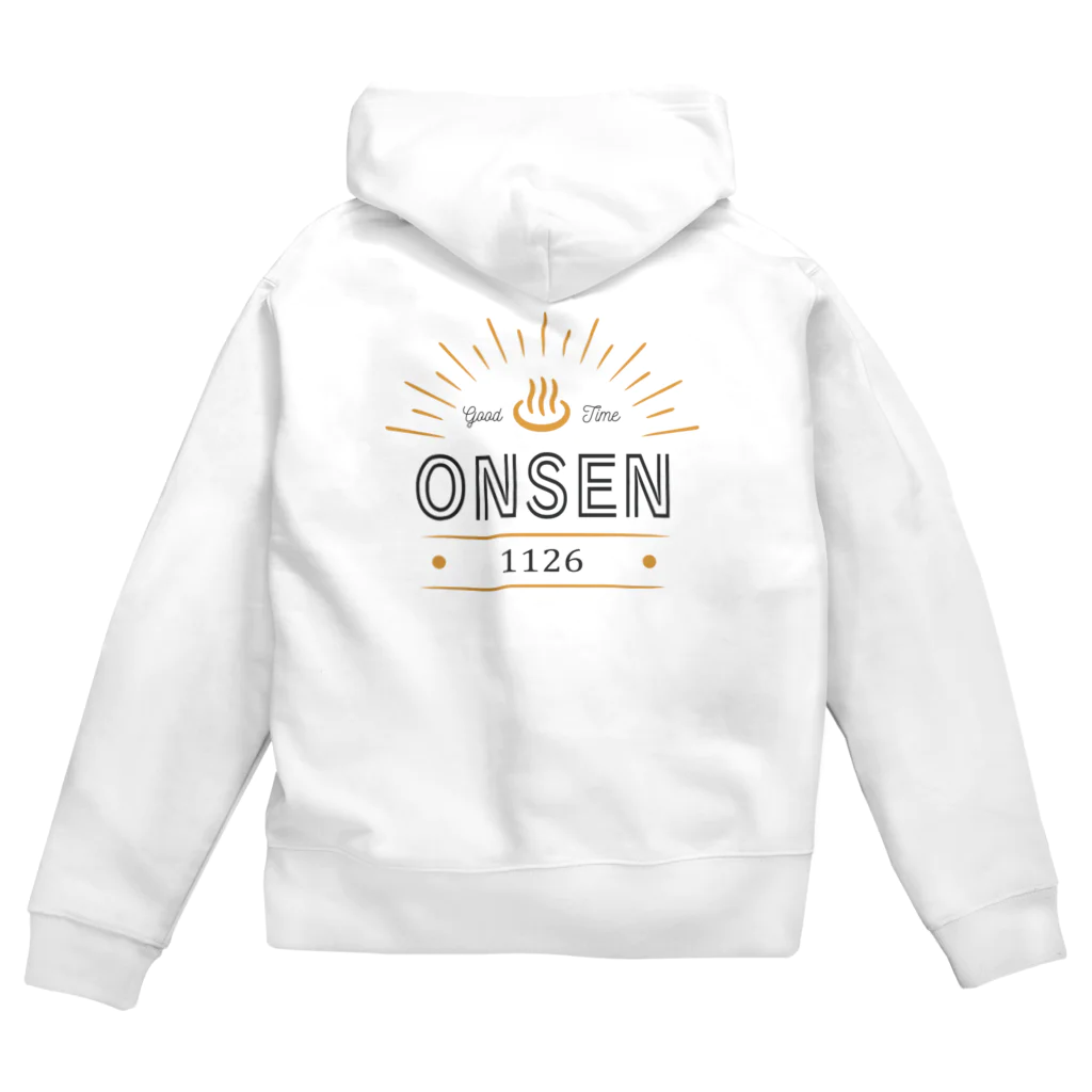 温泉グッズ@ブーさんとキリンの生活のONSEN Zip Hoodie