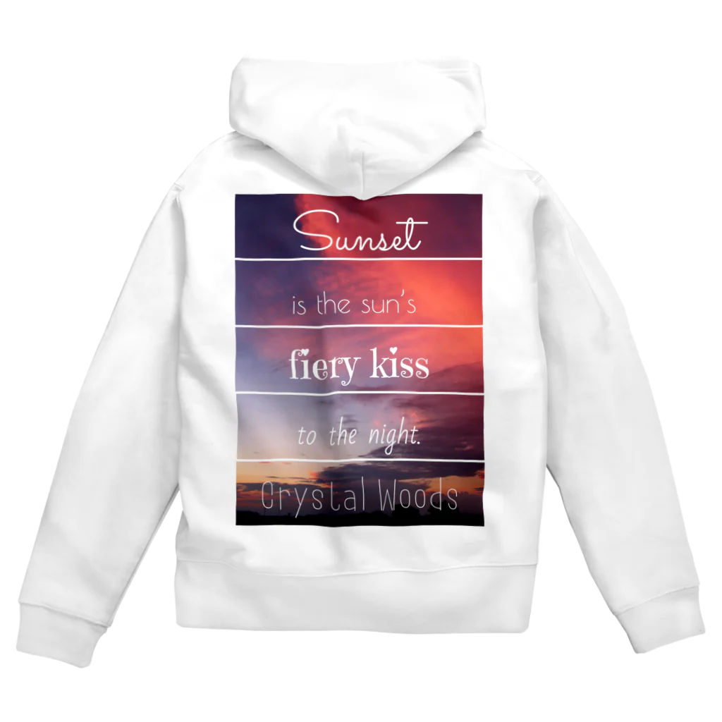 粋夏〜すいか〜のfiery kiss Zip Hoodie