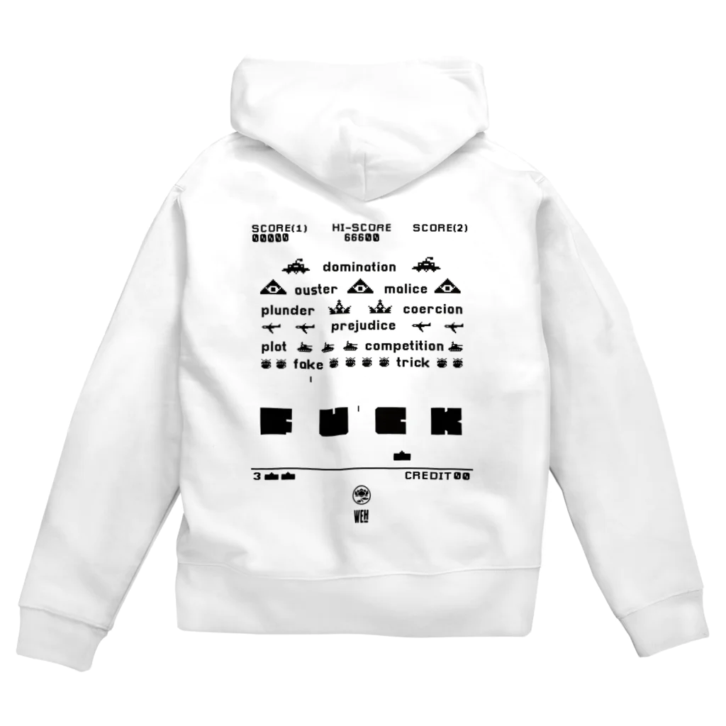 ワールドエンド ヒッチハイクのF✖︎✖︎✖︎ WORLDEND ver. Zip Hoodie