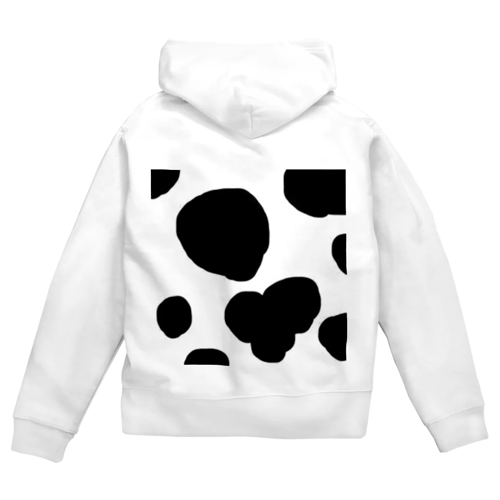 うしのうし🐄ウシ🐮牛🐂アニマル柄🐃 Zip Hoodie