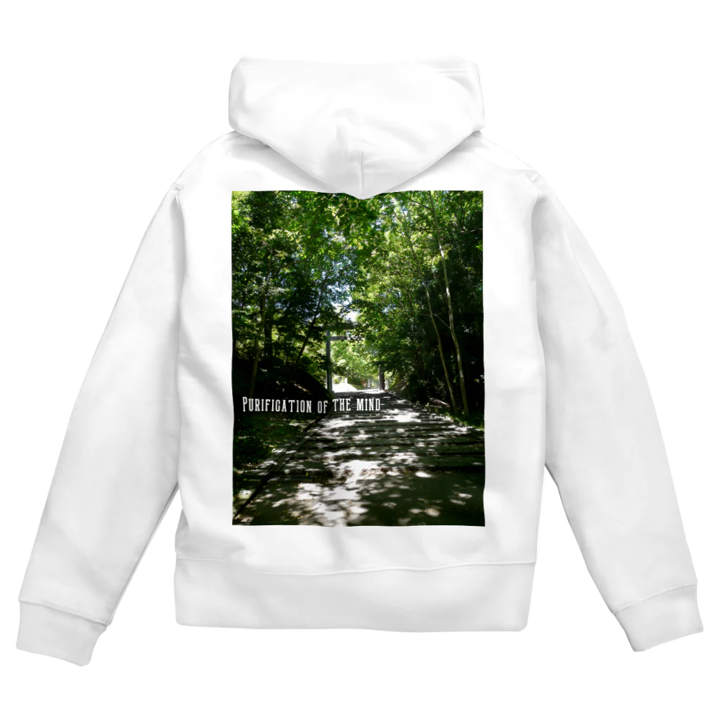 TAKUYA DESIGN WORKSのPurification of the mind Zip Hoodie