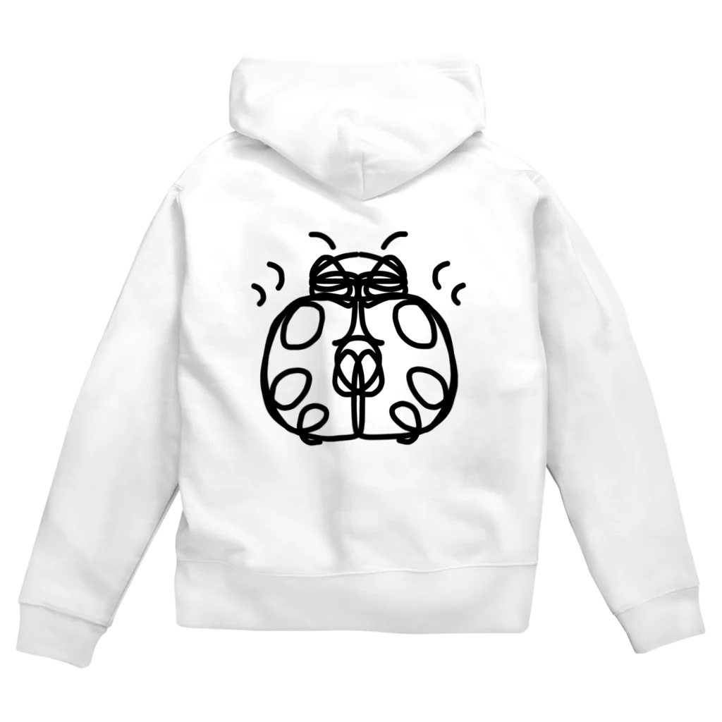 高野まりこのテントウ虫 Zip Hoodie