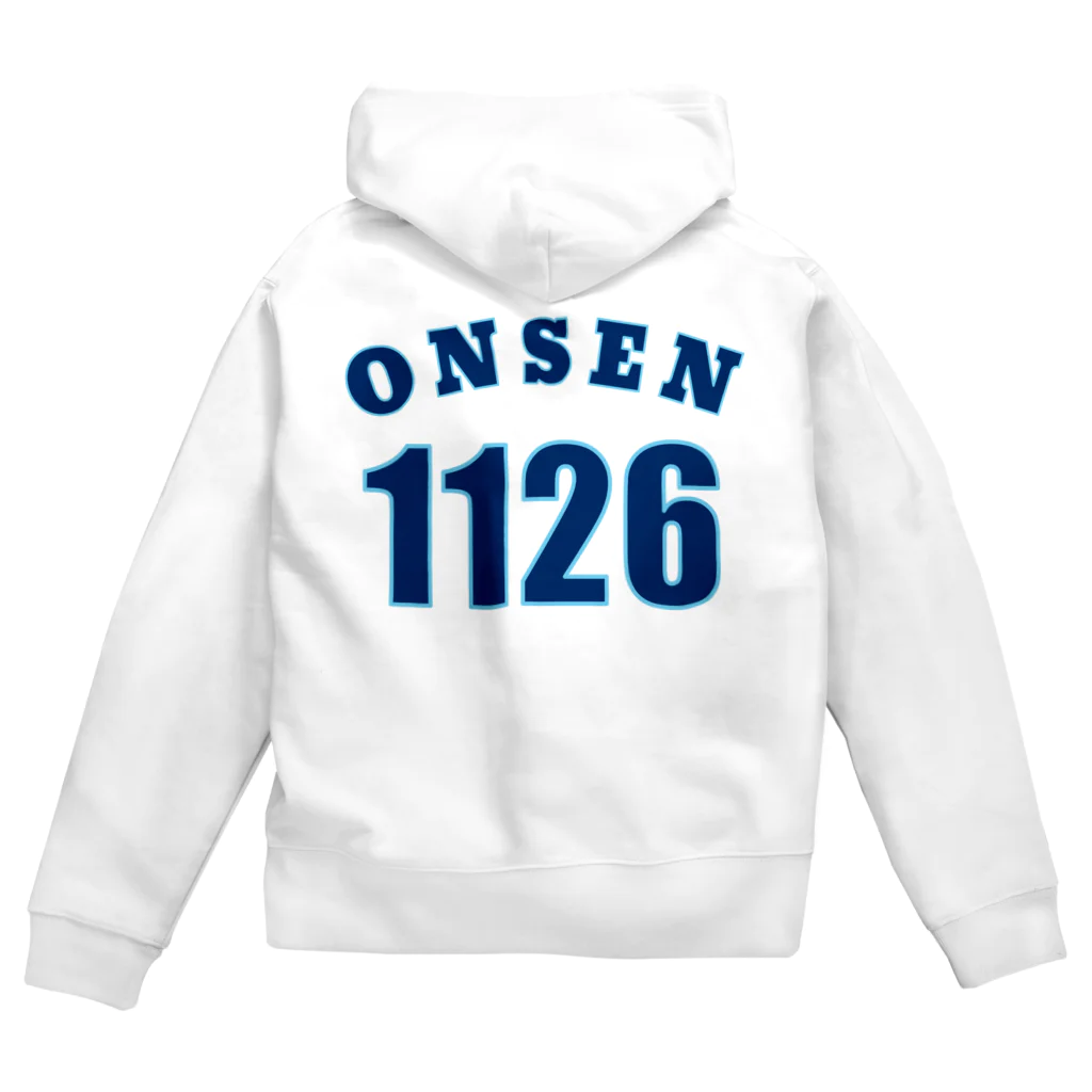 温泉グッズ@ブーさんとキリンの生活のONSEN 1126 Zip Hoodie