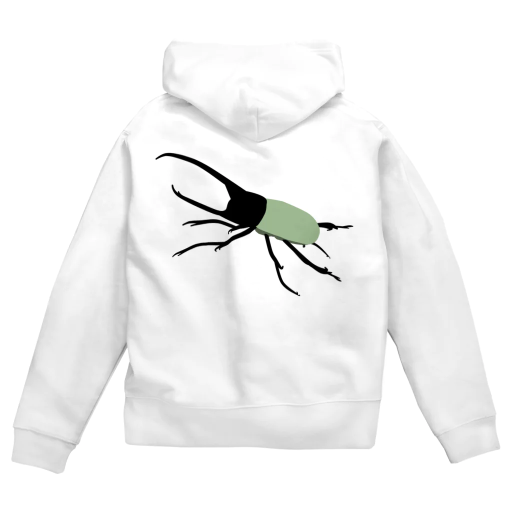 武者小路夕桐のヘラクレスオオカブト Zip Hoodie