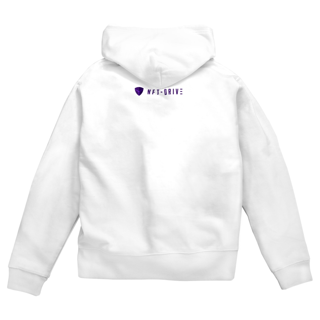 NFT-Drive公式のNFT-Driveの公式グッズ Zip Hoodie