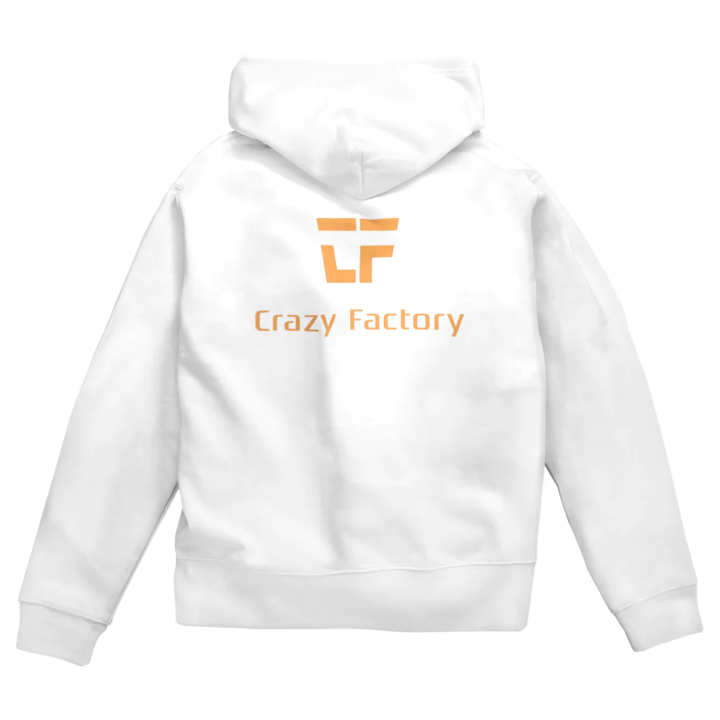 crazy factoryの爆音ニンジン Zip Hoodie