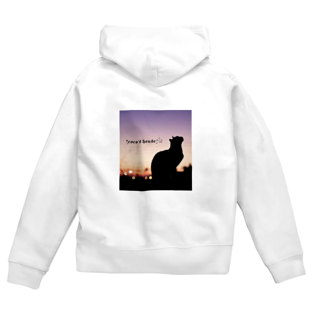 *̩̩͙𝔠𝔬𝔠𝔬'𝔰 𝔥𝔬𝔲𝔰𝔢*̣̣̥𓃠のcoco's house Zip Hoodie