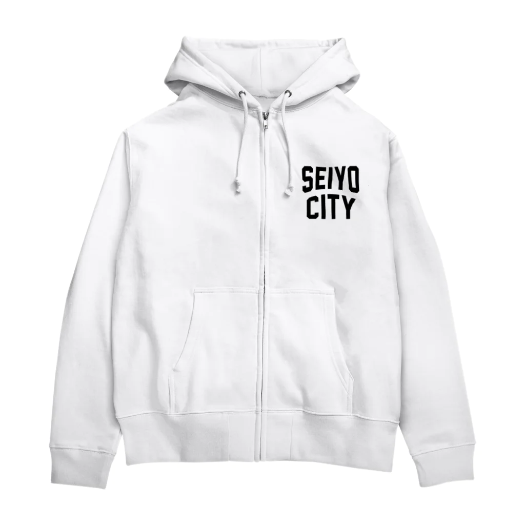 JIMOTOE Wear Local Japanの西予市 SEIYO CITY Zip Hoodie