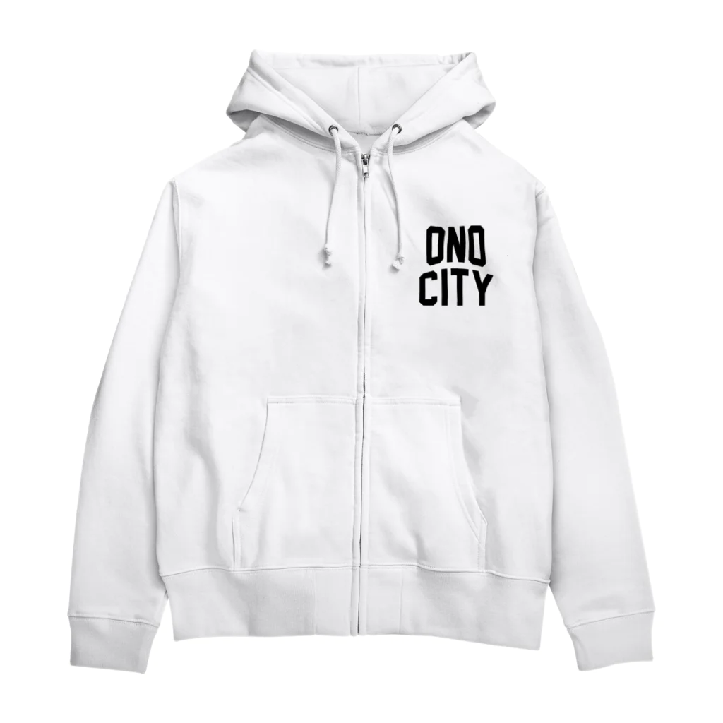 JIMOTOE Wear Local Japanの大野市 ONO CITY Zip Hoodie