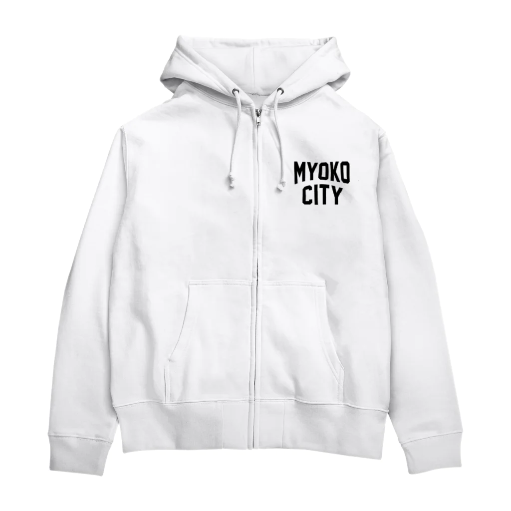 JIMOTO Wear Local Japanの妙高市 MYOKO CITY ジップパーカー