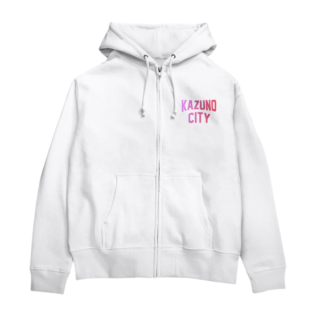 JIMOTO Wear Local Japanの鹿角市 KAZUNO CITY Zip Hoodie