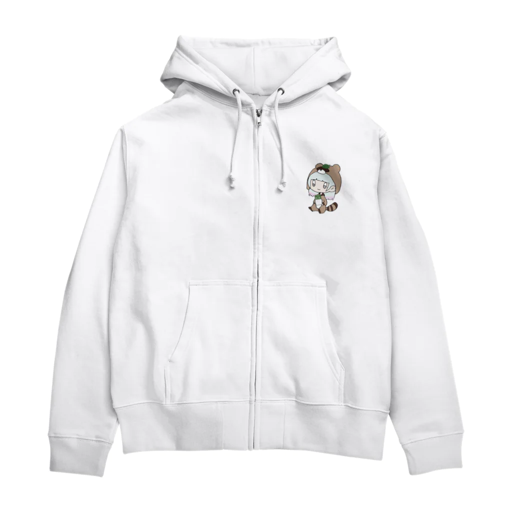 Air Sumouthの着ぐるみたぬぅ太★ Zip Hoodie