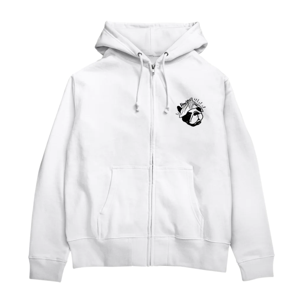 AZUSA takahashiのヒートアップドッグ Zip Hoodie