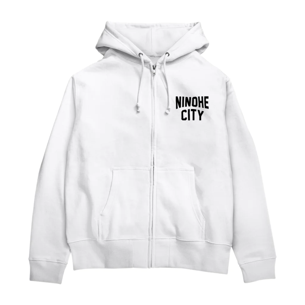 JIMOTOE Wear Local Japanの二戸市 NINOHE CITY Zip Hoodie