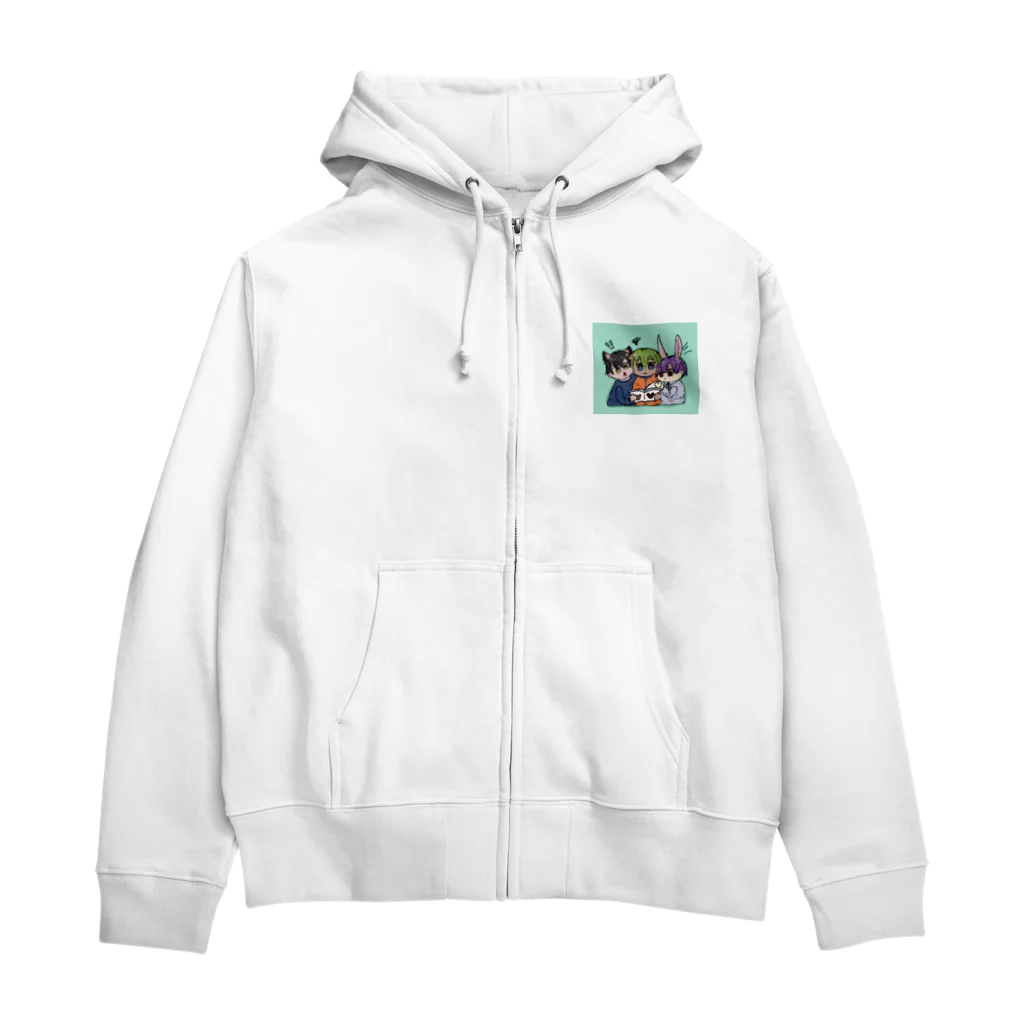 ナツキ ユウのケモミスゥ〜リ〜ズ Zip Hoodie