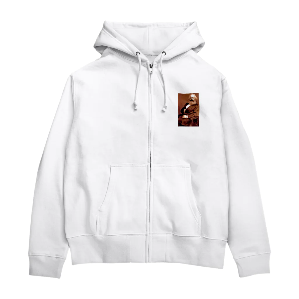 惑星スゥ〜🪐のマルクス Zip Hoodie