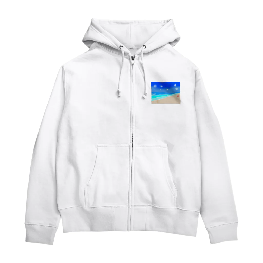 おっくんのふざけた服屋さんの夏の淡い初恋 Zip Hoodie