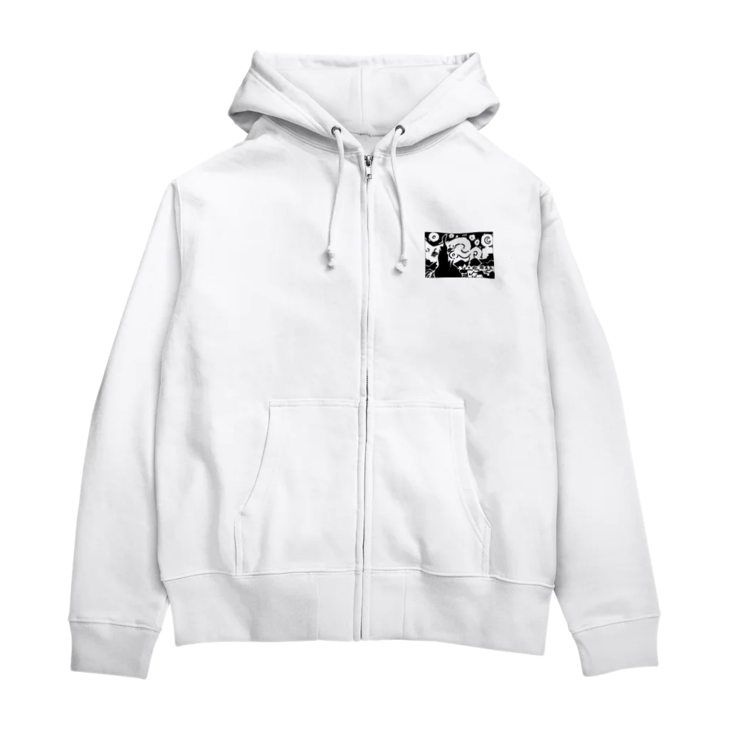 山形屋米店の星月夜（ほしづきよ、英語: The starry night） Zip Hoodie