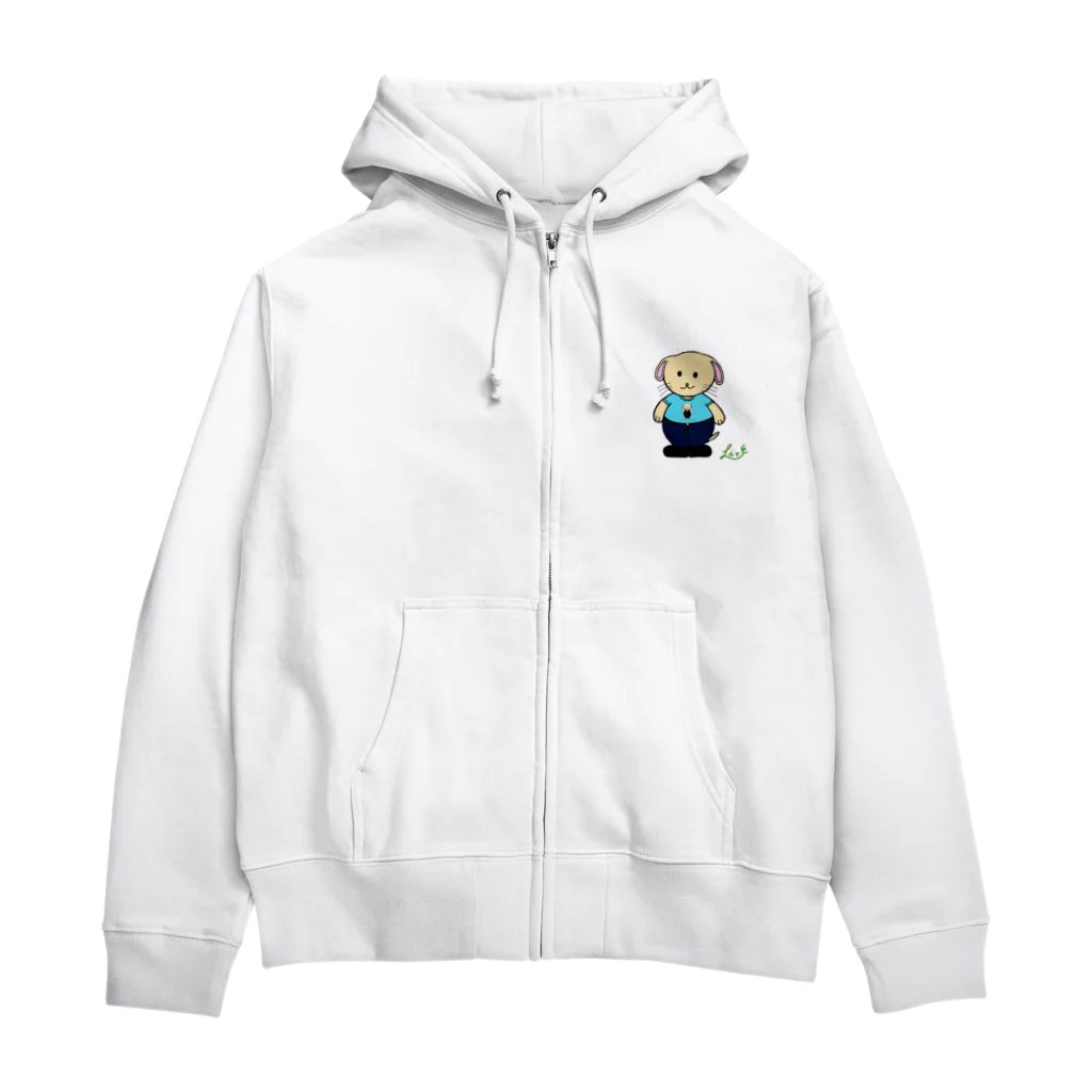 リブのリブTリブ Zip Hoodie