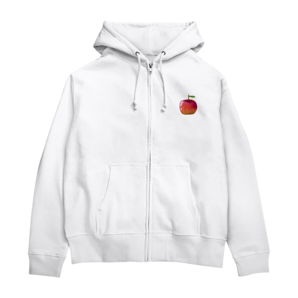 Kirin_dassouのゾウ吉の好物のりんご Zip Hoodie