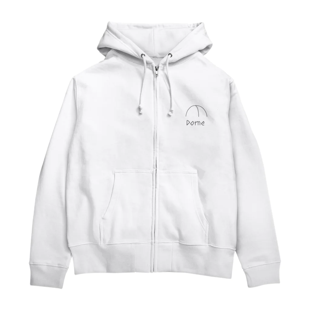 Dawn and Duskのドーム派 Zip Hoodie